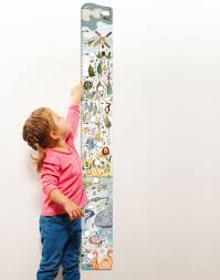Animal Kingdom Growth Measure A Childrens Room Decoration Favolart