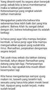 Supaya kita boleh buat persediaan. Dia Harus Pergi Steemit