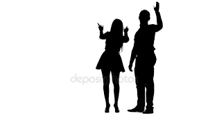 Couple In Love Waving Their Friends And Calling Them To Them Silhouette White Background Stock Video C Kinomasterdnepr 173559898 The music man® silhouette® was the company's first guitar model. couple in love waving their friends and calling them to them silhouette white background