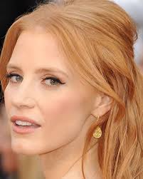 Jessica Chastain Strawberry Blonde Hair Color Strawberry Blonde Hair Ginger Blonde Hair
