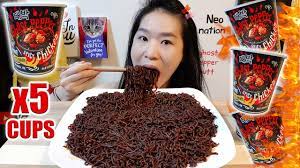300 x 300 jpeg 17 кб. Spiciest Ghost Pepper Noodles Challenge Daebak Spicy Korean Instant Fire Ramen Mukbang W Asmr Youtube