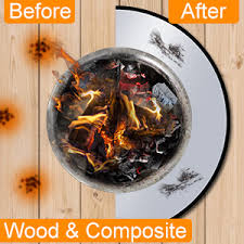 Maybe you would like to learn more about one of these? Amazon Com Fire Pit Mat 24 Inch Upgrade 3 Layer Thicker Wood Stone Concrete Composite Deck Patio Lawn Porch Mat Protector Round Fireproof Pad Under Fire Pit Bbq Grill Smoker Chimenea Indoor