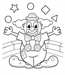 Il Clown Disegno Da Colorare Per Bambini Per Il Carnevale Disegni Da Colorare Per Bambini Libri Da Colorare Carnevale