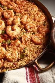 Paella With Shrimp And Fava Beans Recipe Recipe Fava Beans Paella Fava Beans Recipes