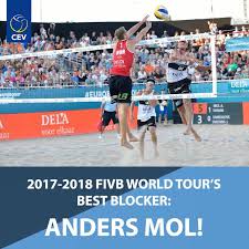 Anders berntsen mol (born 2 july 1997) is a norwegian beach volleyball player. European Volleyball Anders Mol Living His Dream Facebook