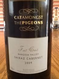 Garlic white wine cream sauce, parmesan, basil. 2013 Cat Amongst The Pigeons Fat Cat Shiraz Cabernet Vivino