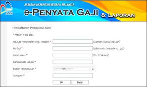 The procedure included with a brief overview is hoped to help and guide users to get information monthly salary statements and pay slips the annual load in the system. E Penyata Gaji Egaji Anm Penyata Laporan Motif My