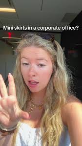 Mini Skirts in the Corporate Office: Fashion Boundaries