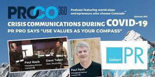 PROCO360 podcast features COVID-19 Crisis Communications