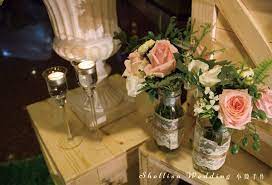 婚禮佈置 美式鄉村風婚禮 遠企飯店 小殼手作設計shellisa design 痞客邦 table decorations wedding decorations decor