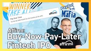 Affirm is a financial technology services company that offers installment loans to consumers at the point of. Affirm Ipo Paypal Founder S Buy Now Pay Later Lending Fintech Publishes Prospectus Youtube