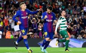 Watch Barcelona Vs Eibar Highlights Goals Watch Spanish Primera Division Match Online For Free On 19 September 2017 At Camp Nou Barcelona Lionel Messi La Liga