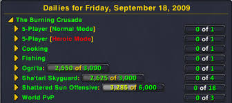 If you select fishing quest,. Dailies Quest Tracker