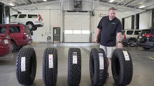 Tire Comparison Video With The General Grabber Atx Bf Goodrich Ko2 And Goodyear Duratrac