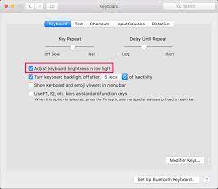 Now you can use the f5 and f6 keys to adjust the keyboard backlit on macbook according to your needs. Macos Big Sur How Do I Disable Keyboard Backlight Permanently Ask Different