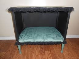 Pet Bed End Table Side Table Dog Or Cat Bed By Adore2restore Bed End Bed Home Decor