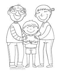 Free Coloring Pages About Family That You Can Print Out For Your Kids Family Coloring Pages Family Coloring Free Coloring Pages
