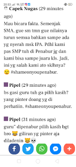 Kebetulan pagi ini dia merasa bugar karena akhirnya bisa tidur nyenyak setelah sekian lama. None Of Ur Business On Twitter Shameonyoupenabur U Guys Totally Sick