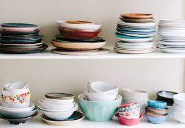 4 dinner plates, 4 salad plates, 4 bowls, and 4 mugs. How To Create Your Own Mismatched China Collection For A Charming Table Tribeza
