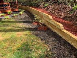 Timber Retaining Walls Timber Retaining Wall Landscape Timbers Retaining Wall