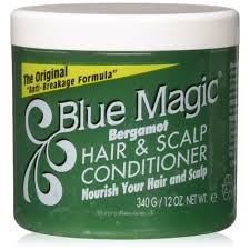 Made with 100 percent natural ingredients including japanese green tea leaves, jojoba, aloe, safflower, pure castor oil and shea butter. Blue Magic Bergamot Hair Scalp Conditioner 12oz