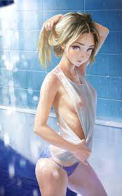 Shower Room by NaBaBa / anime :: erotic :: nsfw :: art :: sandbox :: ecchi  :: anime art - JoyReactor