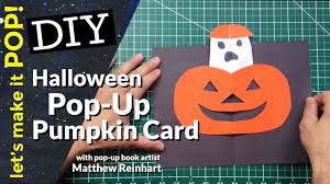 Grandmas will love a photo card of your costumed cuties! Let S Make It Pop Halloween Pop Up Pumpkin Card Youtube