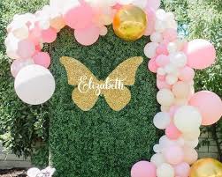 A whimsical, enchanting party theme ideas for your child's special day! Butterfly Backdrop Cutou Butterfly Party Decorations Spring Party Decorations Butterfly Themed Birthday Party
