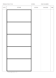 Pin On Storyboard Template