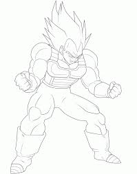 His body glove is purple and his vest has splashes of green. Dragon Ball Z Vegeta Coloring Pages Coloring Home