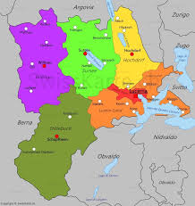 Mappa Di Canton Lucerna Luzern Karte Schweiz Schottland Karte