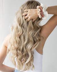 Overnight Heatless Robe Belt Curls Hair Tutorial Alex Gaboury Hair Curling Tutorial Curls For Long Hair Wavy Hair Overnight