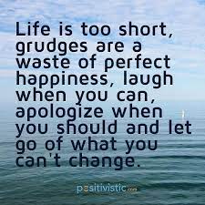 Quote On Holding Grudges Quote Life Grudge Happiness Laugh Apologize Change Advice Truth Motivational Grudge Quotes Holding Grudges Quotes Anger Quotes