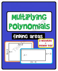 Teachers Notebook Polynomials Activity Polynomials Multiplying Polynomials