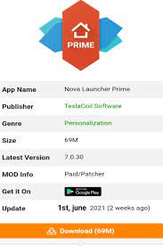 Now that you are familiar with this launcher, it's time to download nova launcher prime with mod apk latest version and full access to all . Download How To Download Nova Launcher Prime 7 1 Apk 2021 Free Full Paid Patcher Tech2 Wires