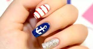 Https Xn Diseosdeuasdecoradas 66bf Com Ideas Maravillosas Decorar Tus Unas Unas Marineras