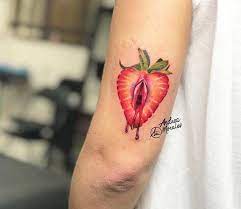 Forbidden fruit tattoo by Andrea Morales | Post 26757