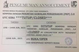 A large crowd was seen queuing up at the urban transformation centre (utc) here following the resumption of operations of it was also observed that there was strict compliance of standard operating procedures (sops) at the utc. Charisma General Services Utc Sibu Posts Facebook
