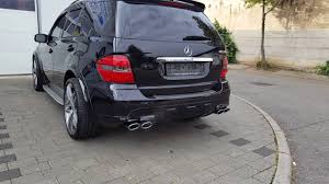 Mercedes W164 Ml 320 Cdi Active Sound Exhaust Youtube