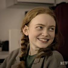 Sadie Sink with White Eyes