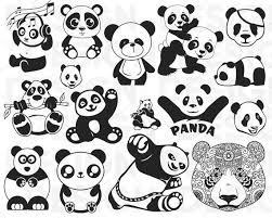 Download Panda Clipart Pdf Panda Pdf Transparent Free For Download On Webstockreview 2020 PSD Mockup Templates