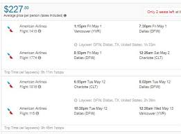 Check spelling or type a new query. Vancouver To Miami Fort Lauderdale Charlotte Philadelphia Or Houston 165 Cad Roundtrip July 2020 To April 2021