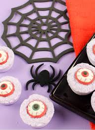 Cauldron bath bombs for halloween. Homemade Diy Eyeball Halloween Bath Bombs Brea Getting Fit