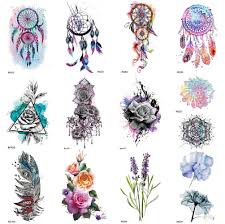 And rightfully so as it is highly original, daringly imaginative and expertly executed. Coktak 12pieces Lot 3d Watercolor Dreamcatcher Temporary Tattoos For Women Body Art Arm Fake Jewelry Tattoo Sticker Dream Catcher Flower Pendants Waterproof Girls Tatoos Sheet Buy Online In Kuwait At Desertcart 137880346