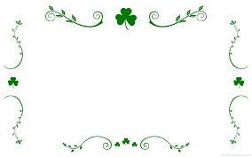 St Patrick S Day Border Background Background Labs St Patricks Day St Patrick Background