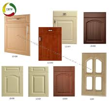 china pvc film kitchen cabinet parts