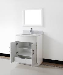 narrow bathroom vanities small