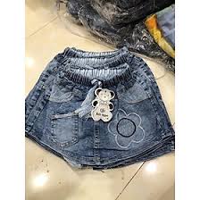 Mua sỉ 8 quần váy jean cho bé size 15-25kg | Tiki