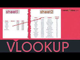 Steps to create vlookup between two sheets in excel go to the lookup sheet and click on cell g9. Vlookup Between Sheets Myexcelonline