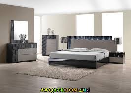 ديكورات غرف نوم أسود ورصاصي رمادي أحمر بنفسجي كتالوج ضخم